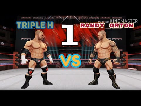 TRIPLE H VS RANDY ORTON